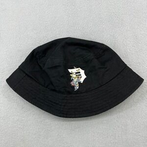 Primitive Skateboarding Black Bucket Hat Butterfly Logo Mens Streetwear One Size